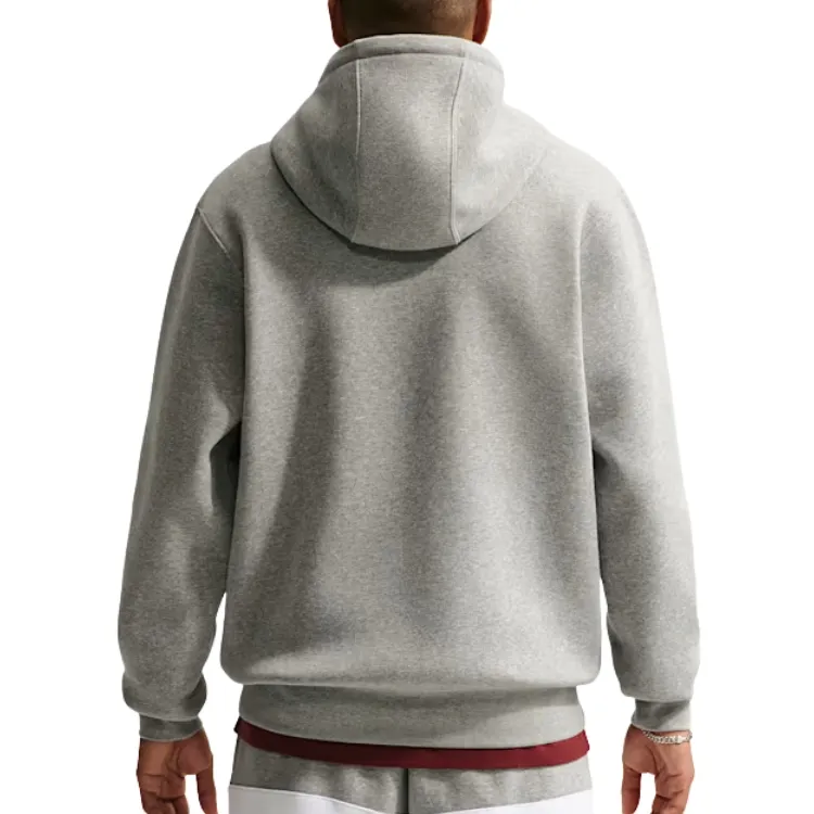 Nike SB Sportswear Club Fleece Dark Grey Heather White Hoodie