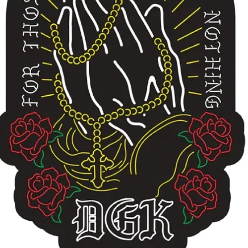 Dgk Deus Skateboard Sticker