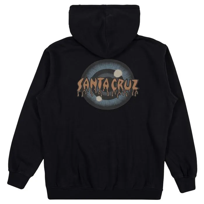 Santa Cruz Roskopp Iris Off Black Hoodie
