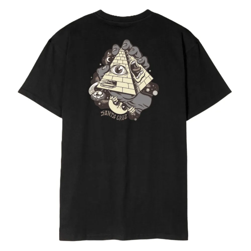 Santa Cruz Knibbs Invasion Hand Off Black T-Shirt