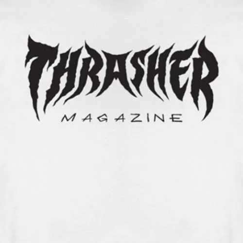 Thrasher Metal White T-Shirt