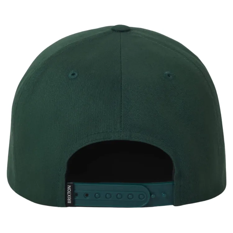 Brixton Grade Primal Green Snapback Hat