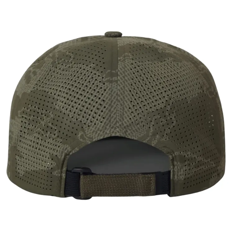Brixton Journey MP Performance Olive Tiger Camo Snapback Hat