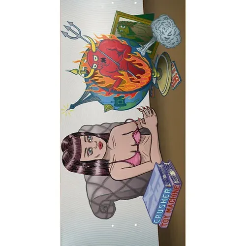 Toy Machine Axel Globe 8.38 Skateboard Deck