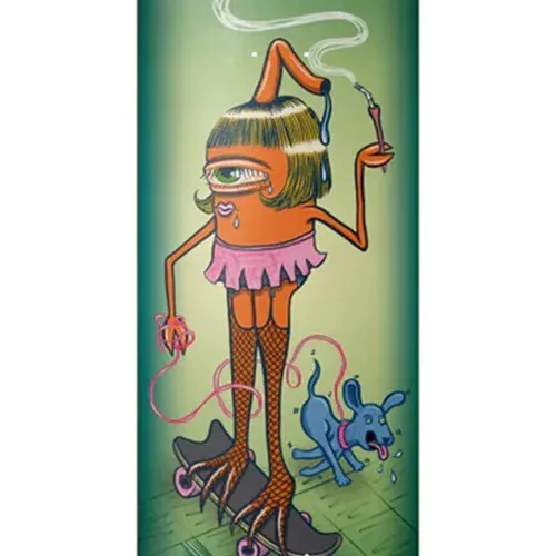 Toy Machine Collins Sect Girl 8.5 Skateboard Deck
