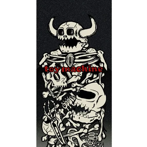 Toy Machine Dead Monster Bones 9 x 33 Skateboard Grip Tape Sheet