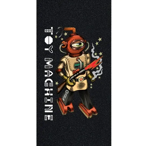 Toy Machine T Missionator 9 x 33 Skateboard Grip Tape Sheet