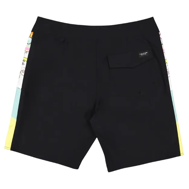 Volcom Featured Artist Ozzy Liberator Black 19" Shorts