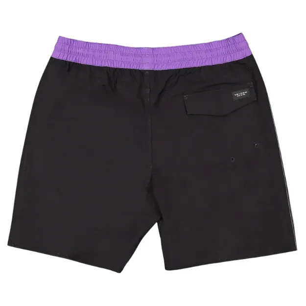 Volcom Featured Artist Ozzy Trunk Black 18" Shorts