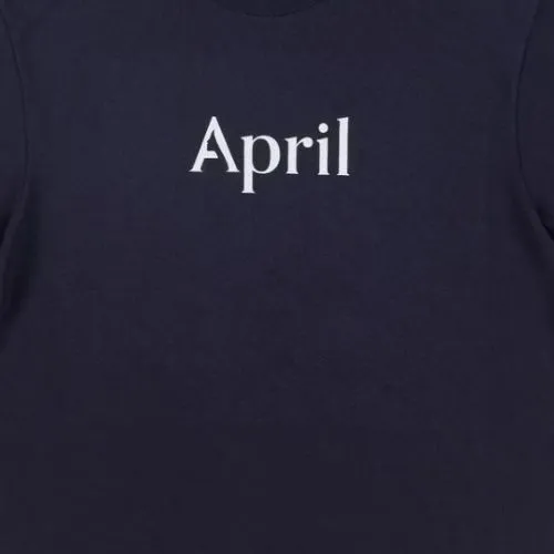 April OG Logo Navy T-Shirt