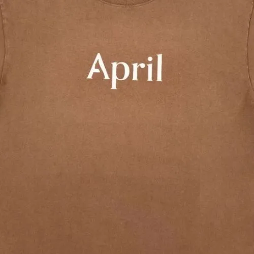 April OG Logo Choc T-Shirt