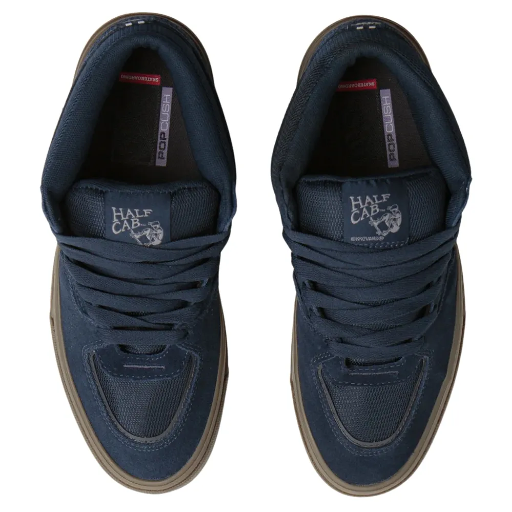 Vans Skate Half Cab Wafflecup Navy Dark Gum Shoes
