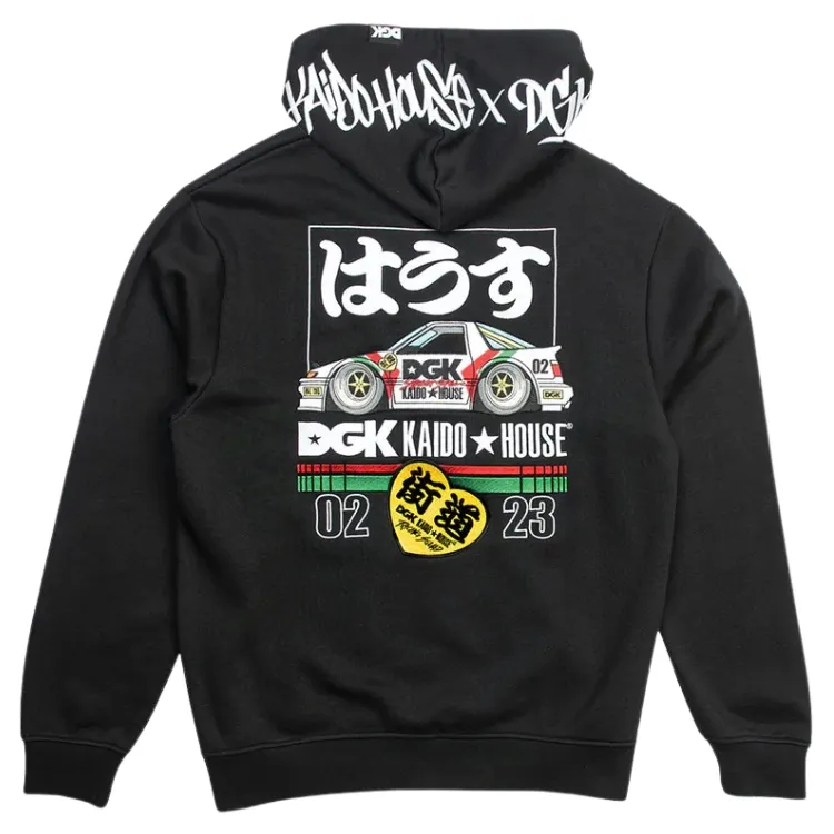 DGK X Kaido House Torque Black Hoodie