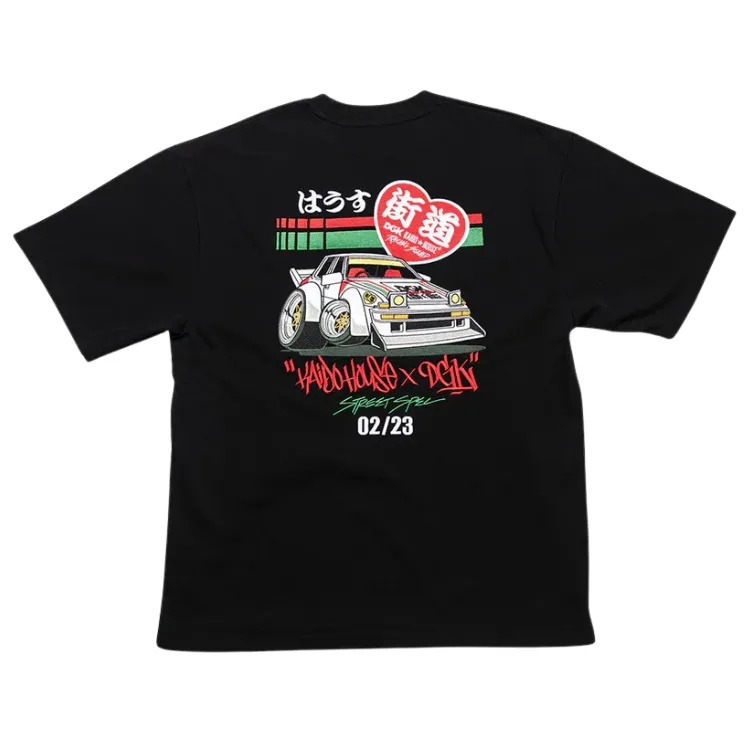 DGK X Kaido House Camber Knit Black T-Shirt