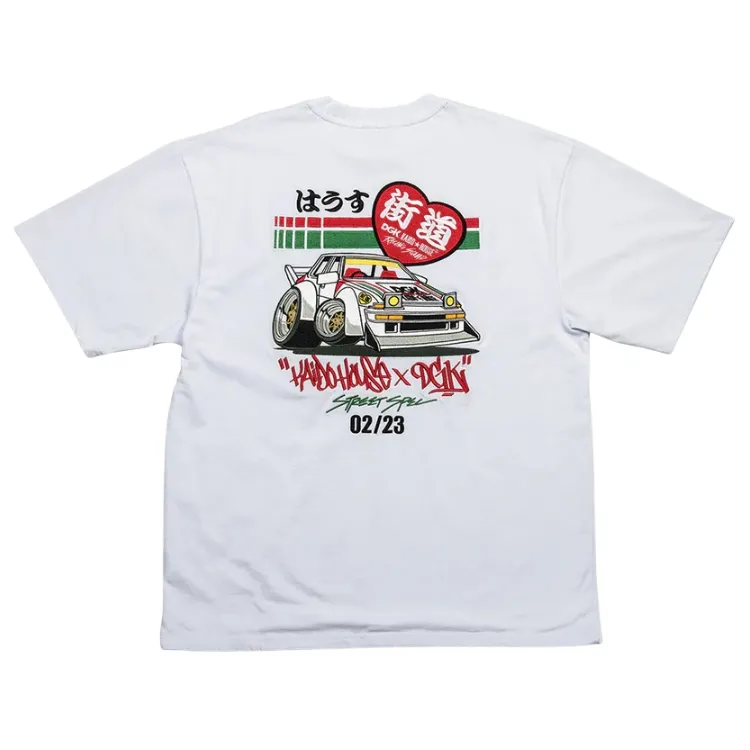DGK X Kaido House Camber Knit White T-Shirt