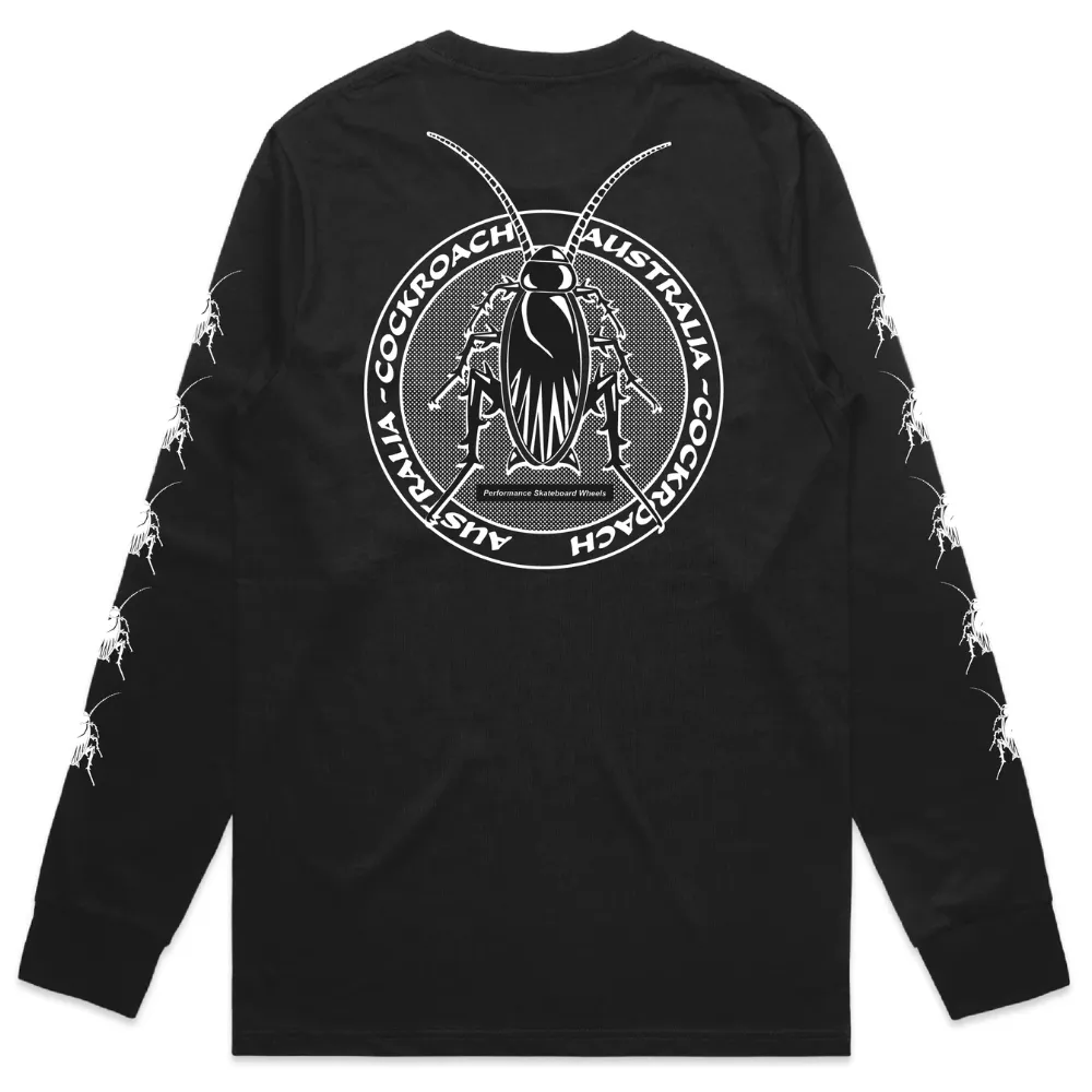 Cockroach Pest Black Long Sleeve Shirt