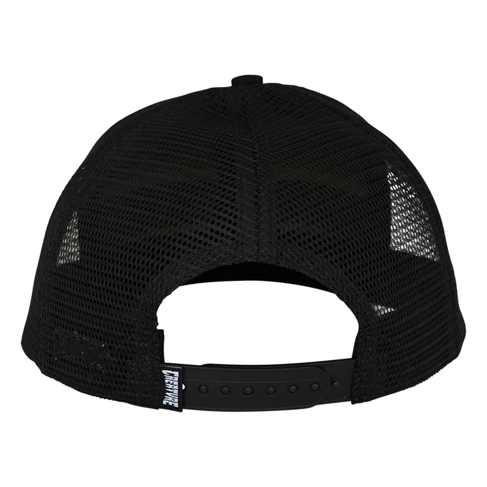 Creature High Country Black Trucker Hat