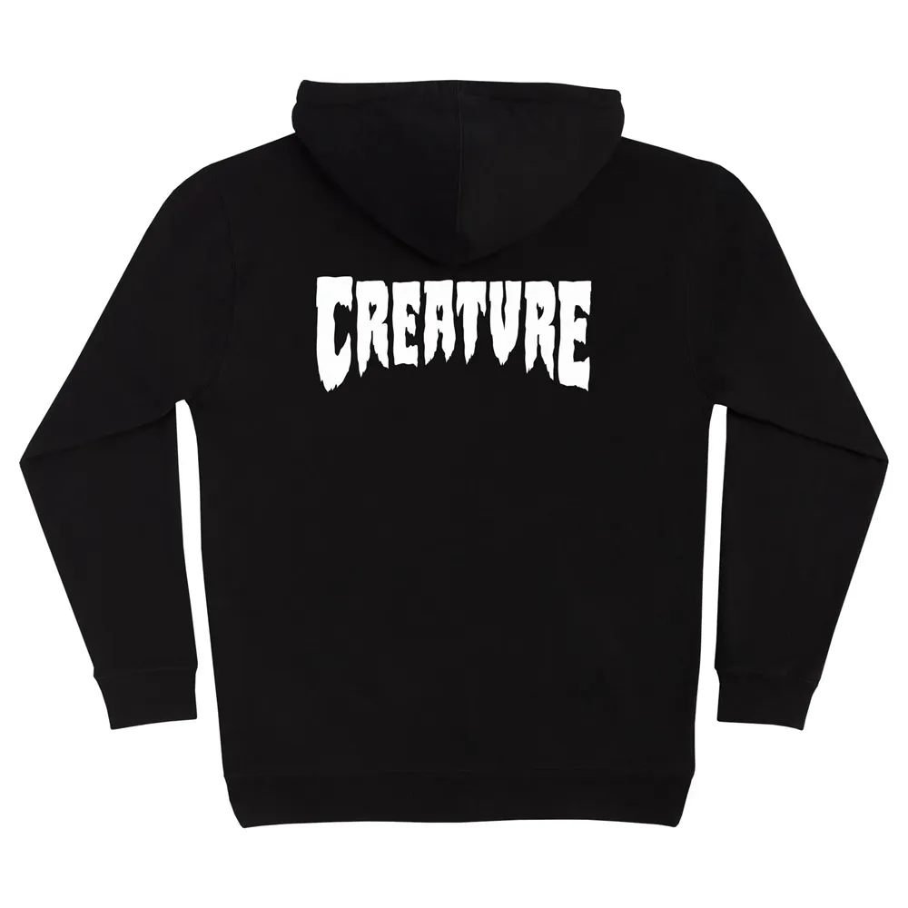 Creature Mono Black Hoodie