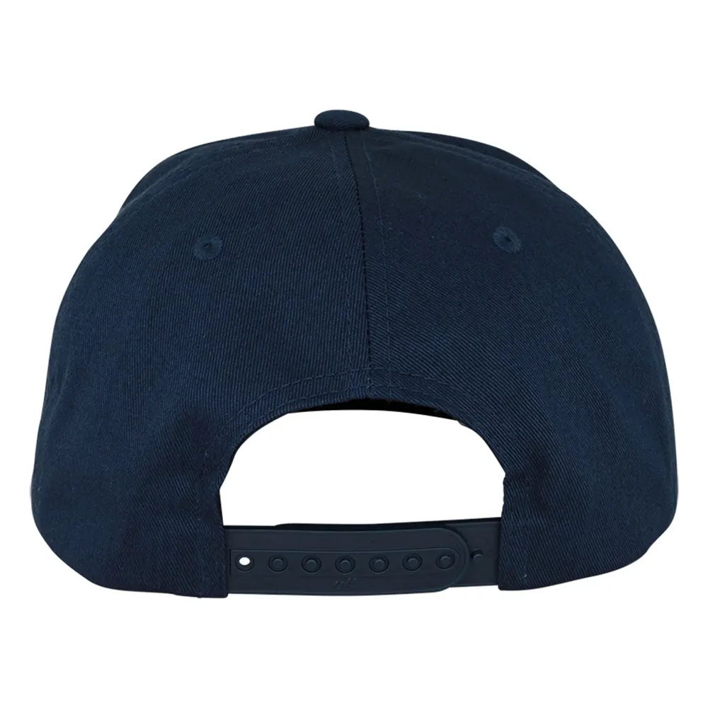 Creature Mono Logo Navy Snapback Hat