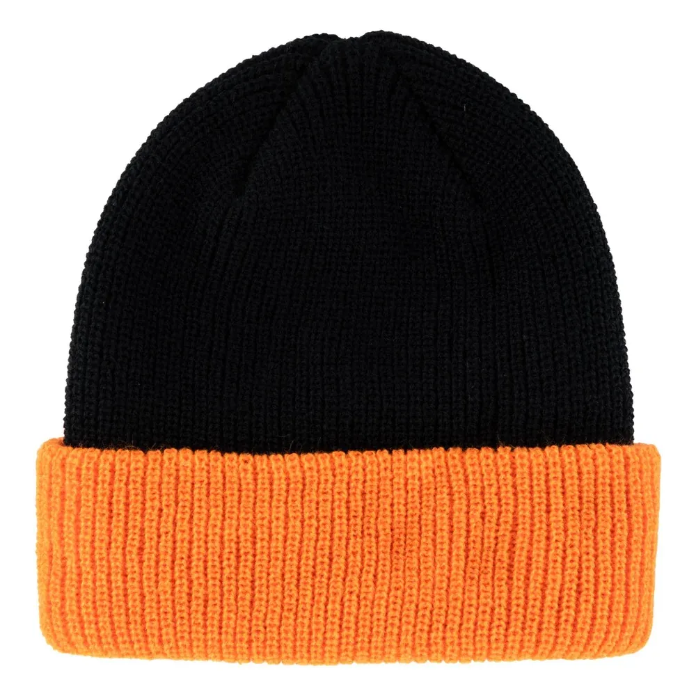 Creature Bonehead Label Black Orange Beanie