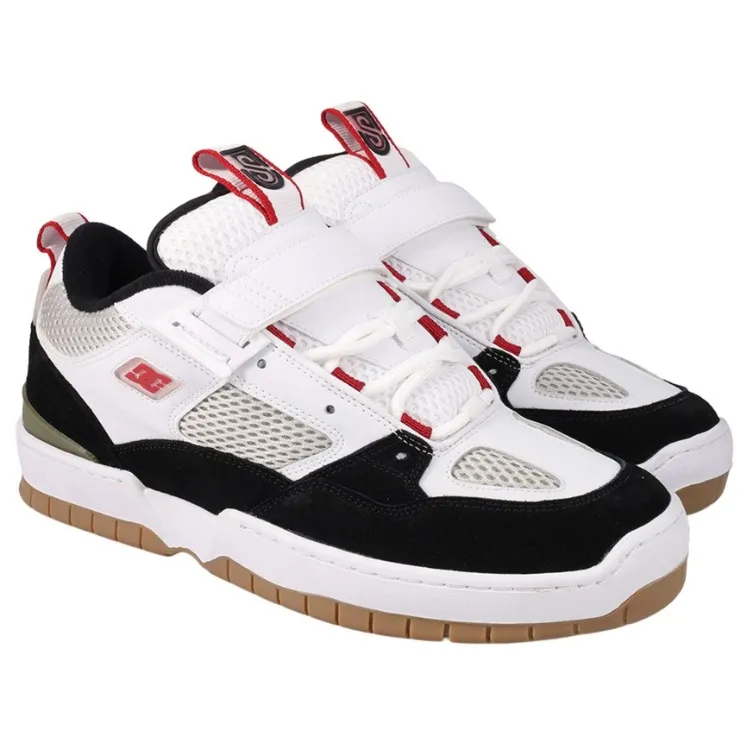 DC JS 1 Black White Red Mens Shoes