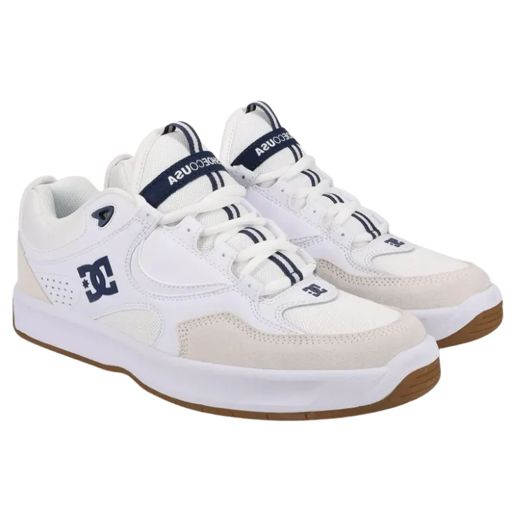 DC Kalynx Zero White Blue Mens Shoes