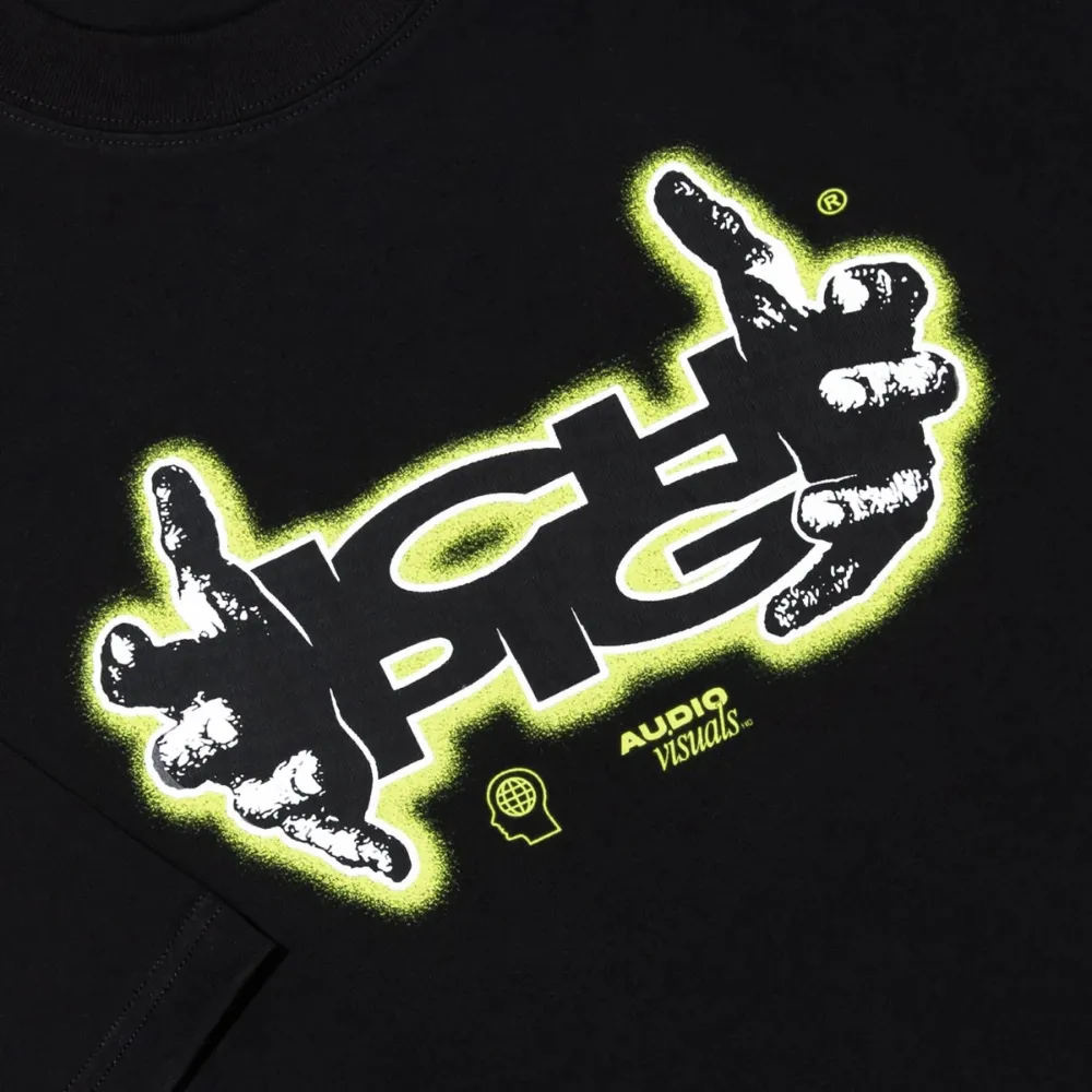 Ichpig Sensory Black T-Shirt