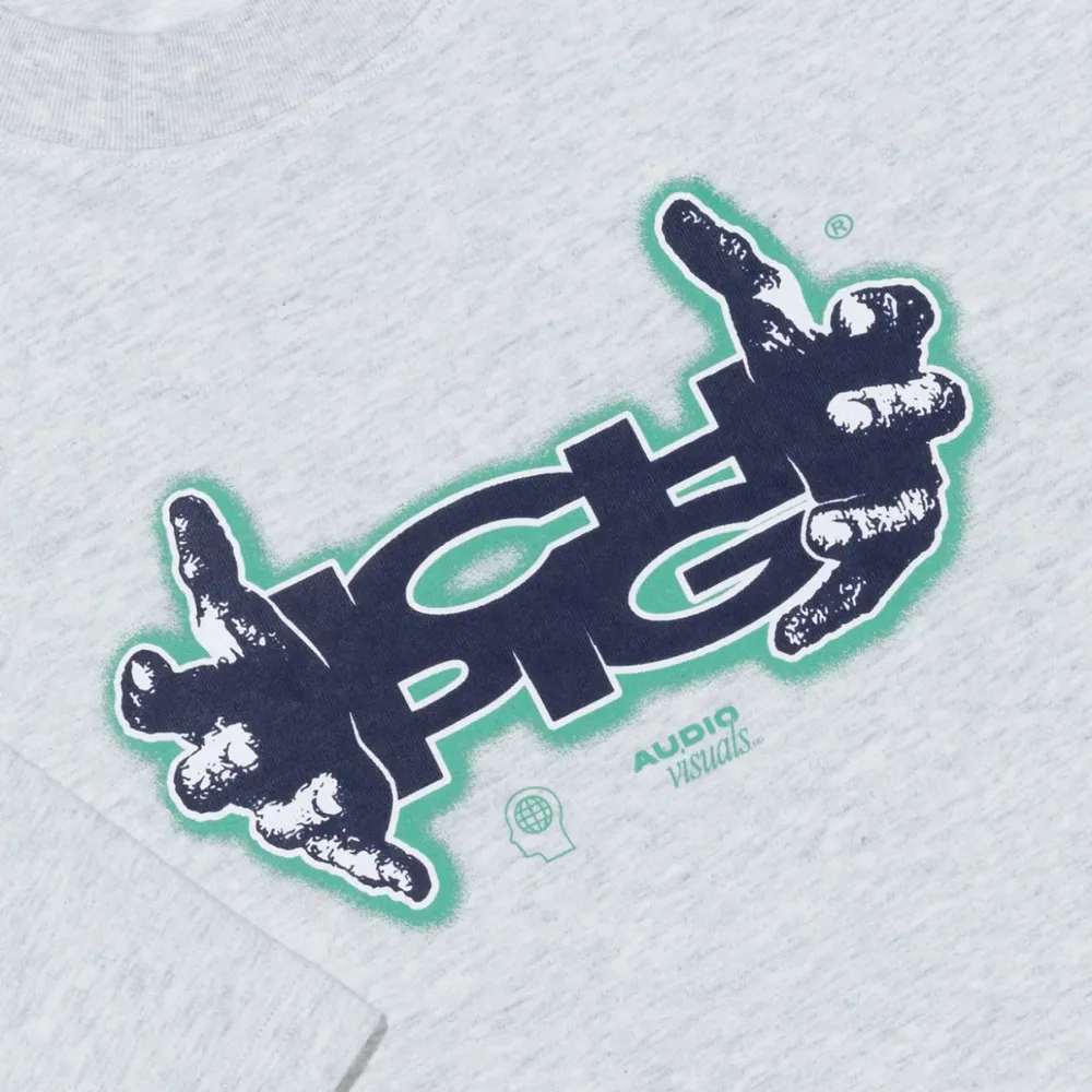 Ichpig Sensory White Marle T-Shirt