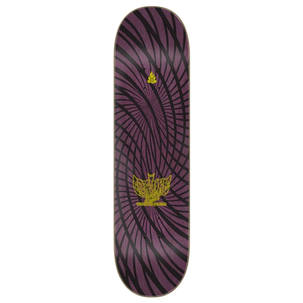Creature Gravette Hippie Skull 20th Pro 8.3 Skateboard Deck