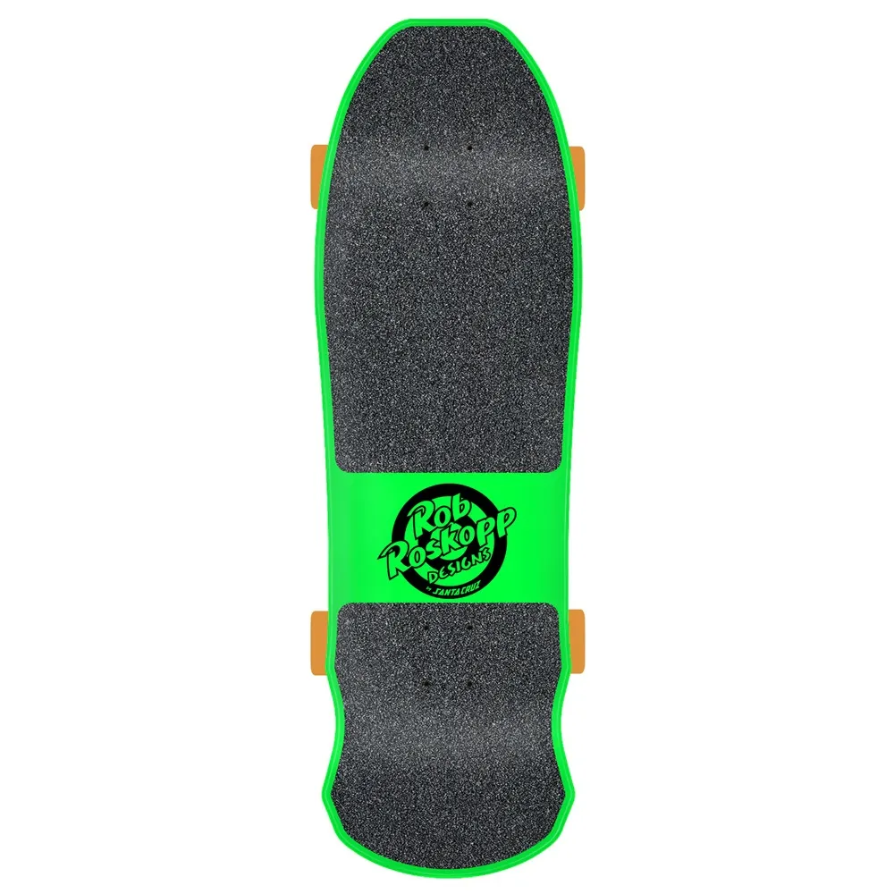 Santa Cruz Roskopp Face Green 31 Cruiser Skateboard