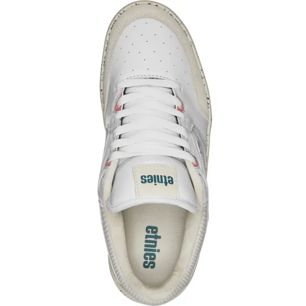 Etnies Loot White Pink Blue Mens Skate Shoes