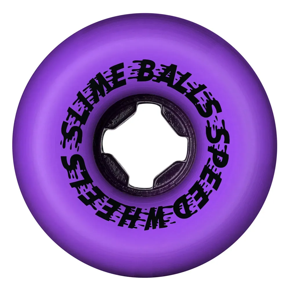 Slime Balls Bam Margera Guest Purple Hardline 95A 54mm Skateboard Wheels