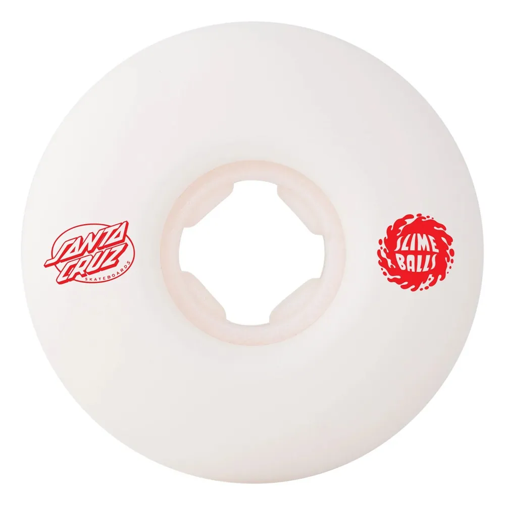 Slime Balls Kendall End Of The World Reissue Chubbies White 99A 56mm Skateboard Wheels