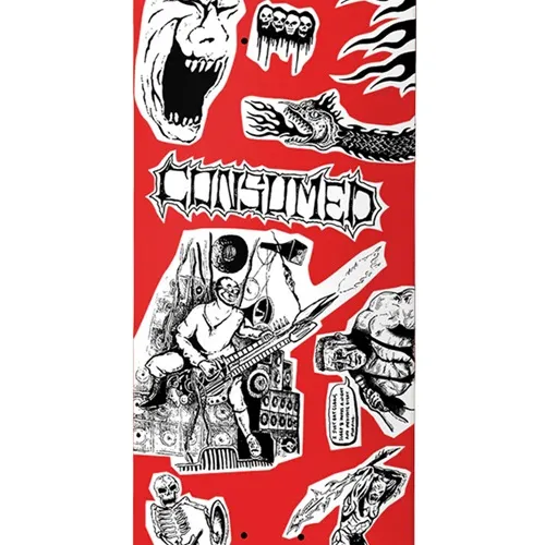 Baker Figgy Divine Evil 8.38 Skateboard Deck