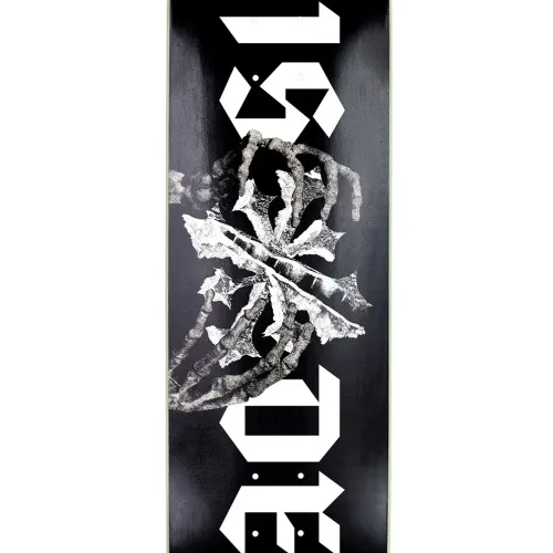 Disorder Hands Of Chaos Black White 8.25 Skateboard Deck