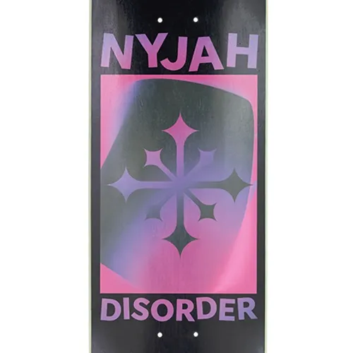 Disorder Pink Nyjah Huston 8.0 Skateboard Deck