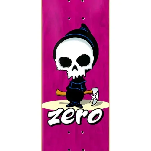 Zero Lil Reaper Pink 8.25 Skateboard Deck