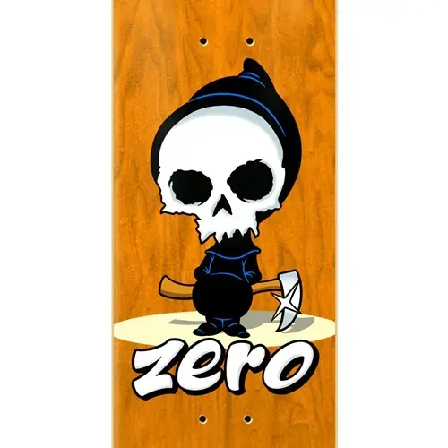 Zero Lil Reaper Yellow 8.5 Skateboard Deck