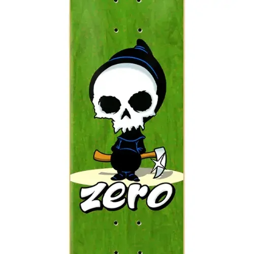 Zero Lil Reaper Green 8.5 Skateboard Deck