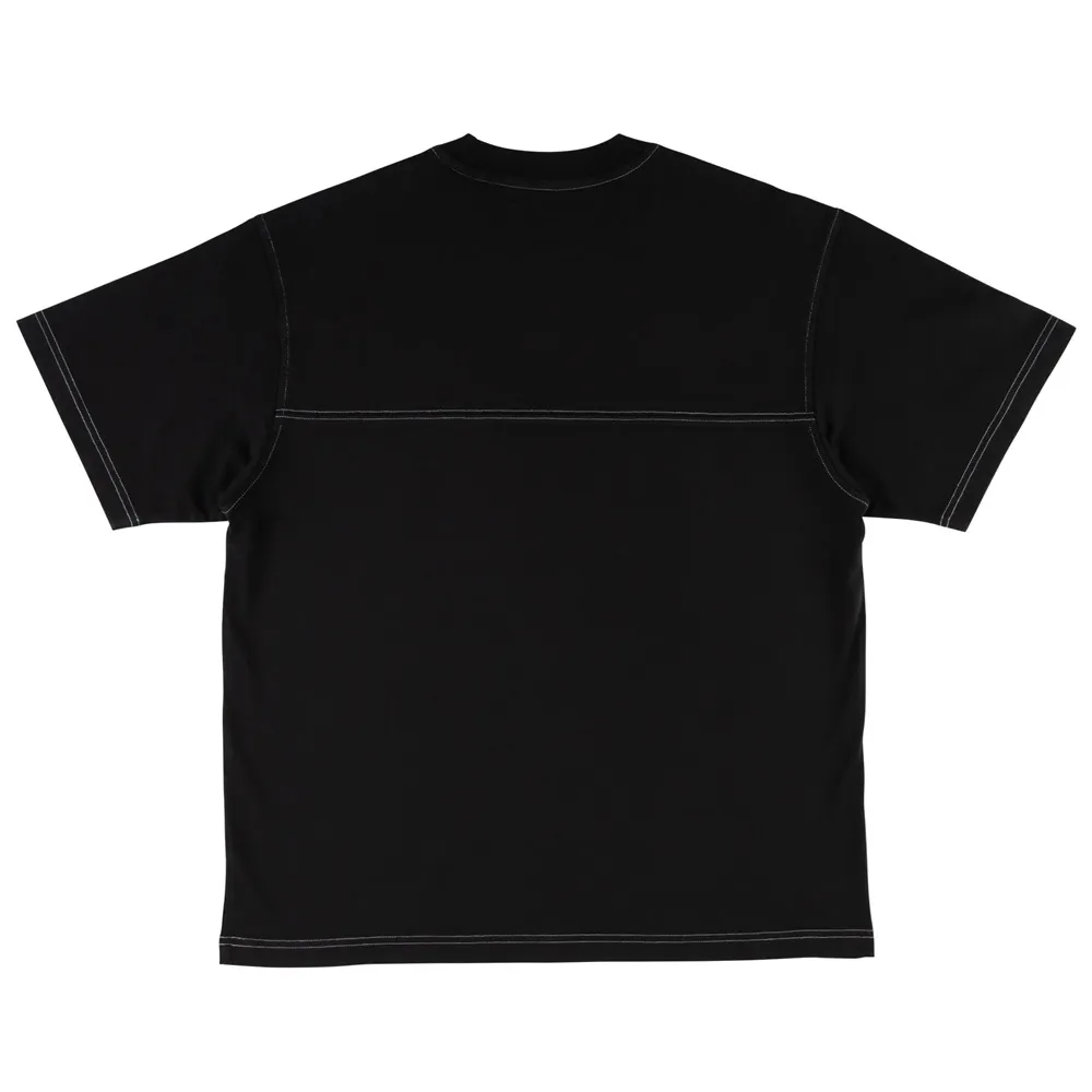 Welcome Skateboards Vamp Football Knit Black White T-Shirt