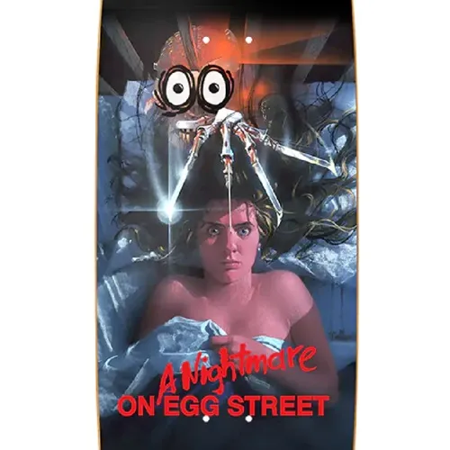 Heroin A Nightmare On Egg Street 9.875 Skateboard Deck