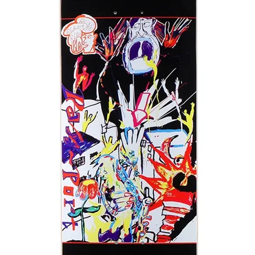 Passport Heaven & Hell Series Goes Around 8.5 Skateboard Deck