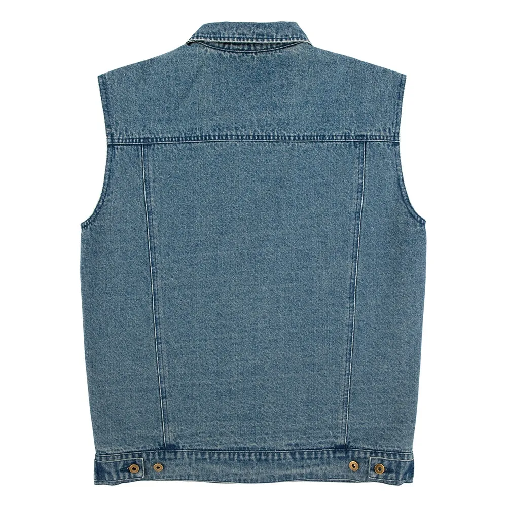 Creature X Cannibal Corpse Light Denim Vest