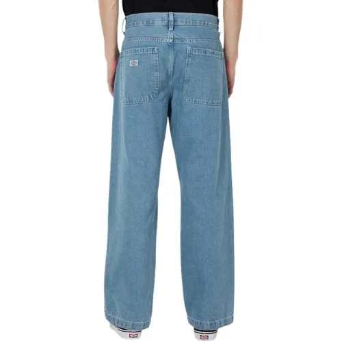 Dickies Loose Fit Double Knee Light Denim Pants