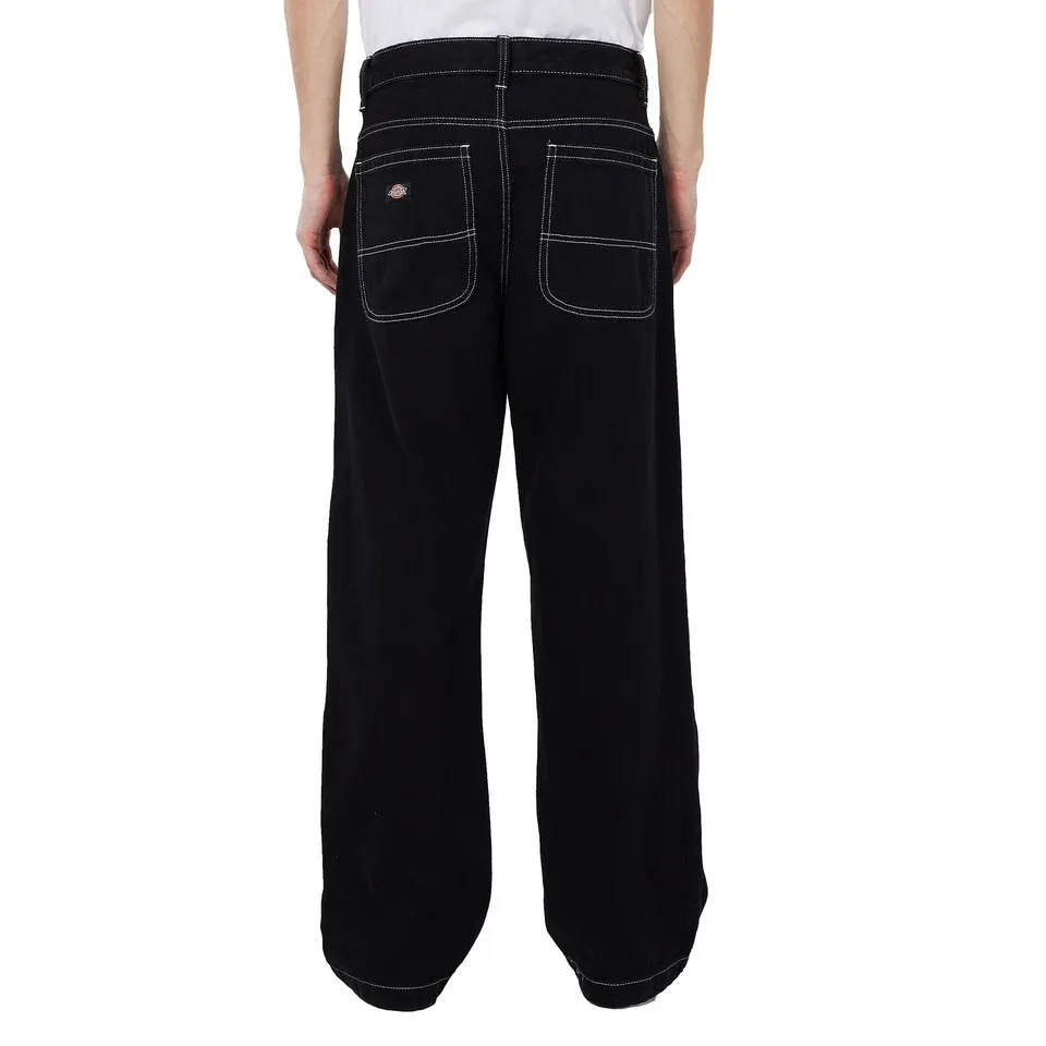 Dickies Loose Fit Double Knee Black Denim Pants