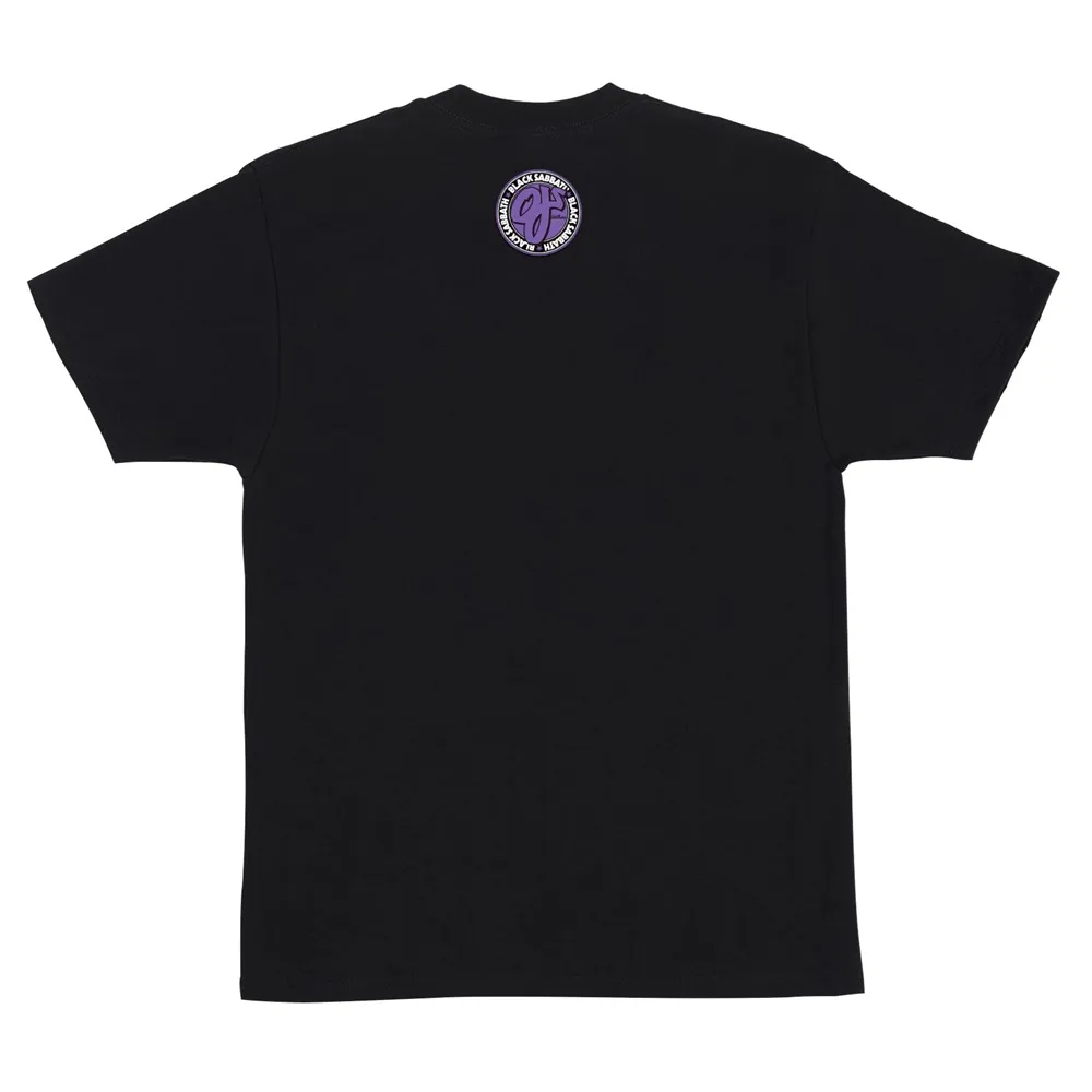 OJ Wheels X Black Sabbath Paranoid Motion Trails Black T-Shirt