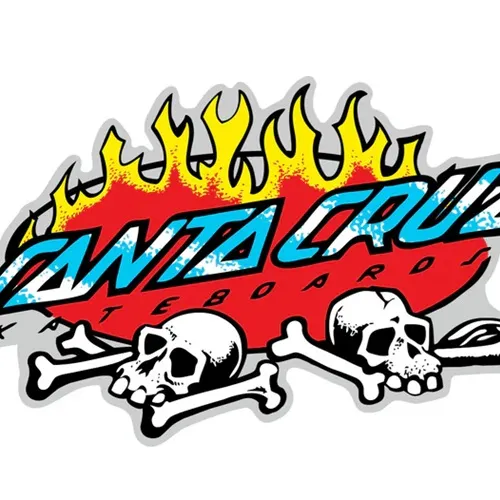 Santa Cruz Salba Voodoo Pit Blue Red Sticker