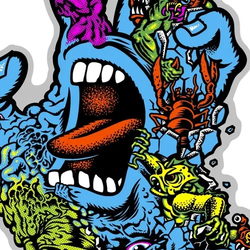 Santa Cruz Roskopp Screaming Five Sticker