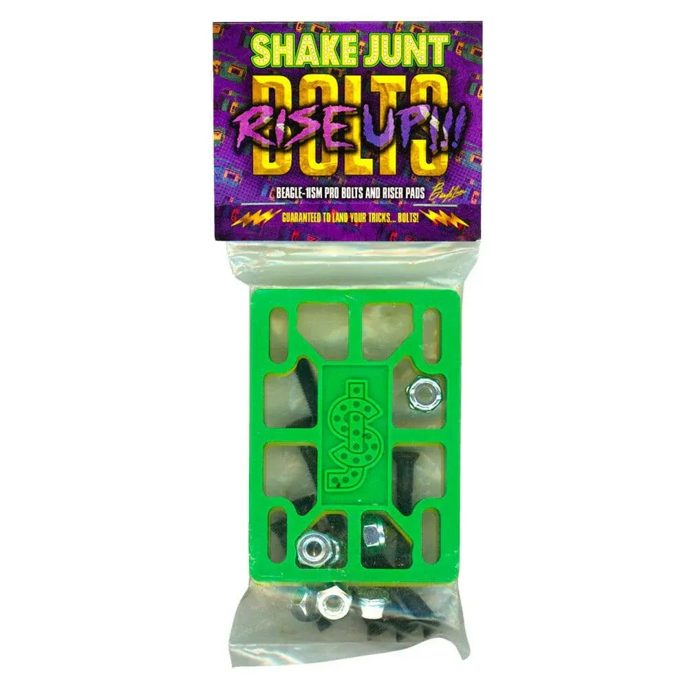 Shake Junt Rise Up 1 1/4" Riser Pads With Hardware