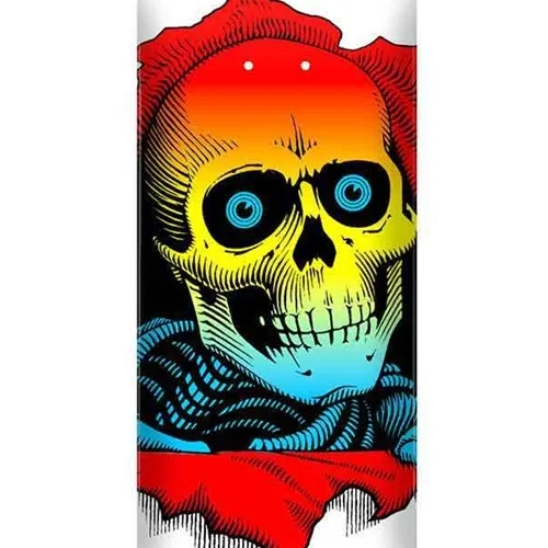 Powell Peralta Ripper Yellow White Fade 8.0 Skateboard Deck